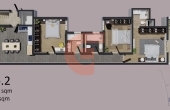 FLAT NO.2 - Plan