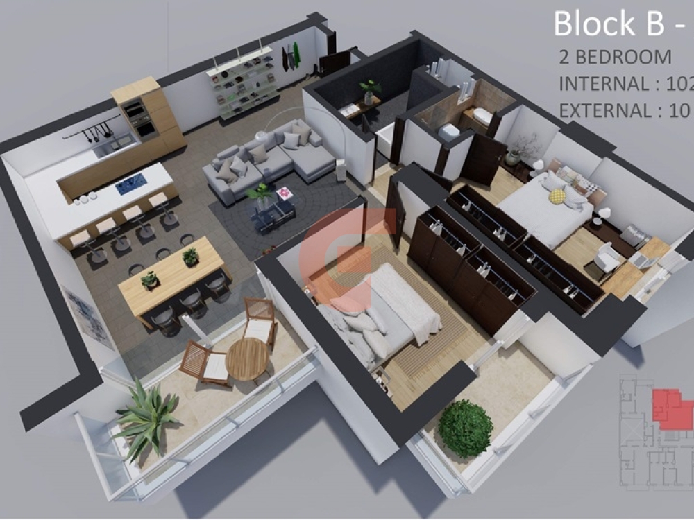 Vistapoint_B-2H- ISOMETRIC